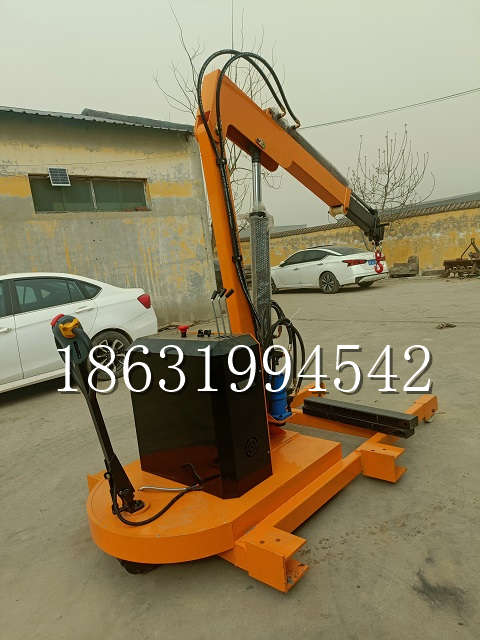 腾冲市自卸车厢随车吊 自制轮式四不像起重机 四驱平板吊 5吨 贵盛